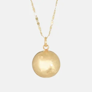 Ilado Gaia Pregnancy Necklace Gold těhotenská bola