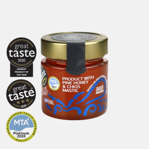 Melira Product with Pine Honey & Chios Mastic – borovicový med s Chioskou mastichou
