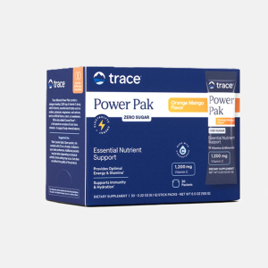 Trace Minerals Power Pak elektrolyty Pomeranč a Mango